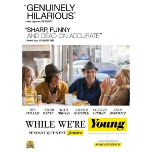 While We're Young (DVD, 2015, Widescreen), Stiller & Driver, Comedy, Region 1