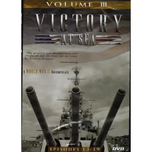 Victory at Sea (DVD, 2007, Full Frame) WWII Documentary, Vol III, Episodes 13-19