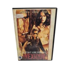 Once Upon a Time in Mexico (DVD, 2003, Widescreen) French Cover Antonio Banderas