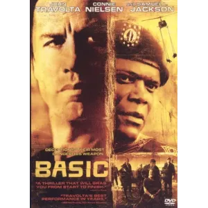 Basic (DVD, Widescreen), Samuel L. Jackson, French Cover Version, English Audio