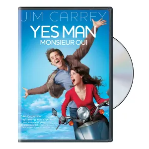 Yes Man (DVD, 2009, Widescreen/Fullscreen), Jim Carrey, Zooey Deschanel