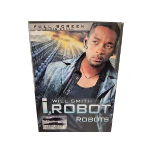 I Robot (DVD, 2004, Fullscreen), Will Smith, Highly Rated Seller, Single Disc