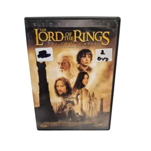 The Lord Of The Rings: The Two Towers (DVD, 2002, Widescreen) Elijah Wood 2 Disk