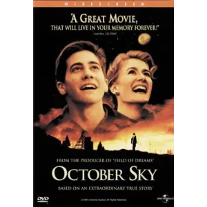 October Sky (DVD, 1999, Widescreen), Jake Gyllenhaal, Laura Dern, Drama