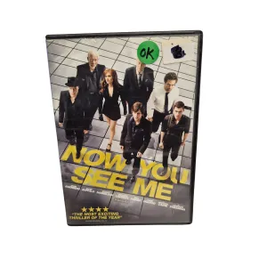Now You See Me (DVD, 2013, Widescreen), Jesse Eisenberg, Mark Ruffalo, Action