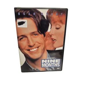 Nine Months (DVD, 1995, Widescreen), Comedy, Hugh Grant, Romantic Flick