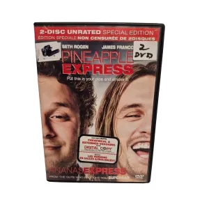 Pineapple Express (DVD, Unrated Edition), Bilingual, Seth Rogen, 2 Disc Set