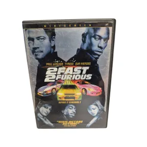 2 Fast 2 Furious (DVD, 2003, Widescreen) Paul Walker, Universal, Single Disc
