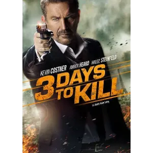 3 Days to Kill (DVD, 2014, Bilingual), Kevin Costner, Action Thriller