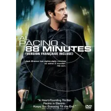 88 Minutes (DVD, 2008, Widescreen), Action, Al Pacino