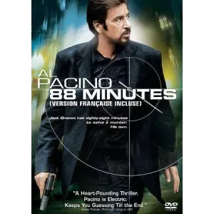 88 Minutes (DVD, 2008, Widescreen), Action, Al Pacino