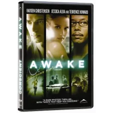 Awake (DVD, 2008, Widescreen), Hayden Christensen, Jessica Alba, Movie Awake (DVD, 2008, Widescreen), Hayden Christensen, Jessica Alba, Movie