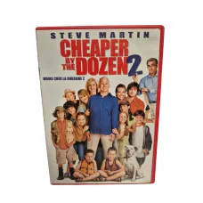 Cheaper By The Dozen 2 (DVD, 2006, Fullscreen), Bilingual, Steve Martin, Comedy Cheaper By The Dozen 2 (DVD, 2006, Fullscreen), Bilingual, Steve Martin, Comedy