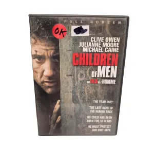 Children of Men (DVD, 2006, Fullscreen), Sci-Fi Thriller, Clive Owen, Disc