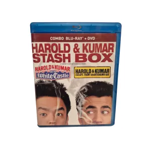 Harold & Kumar Stash Box Blu-ray/DVD, Go to White Castle Escape From Guantanamo
