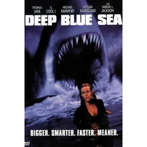 Deep Blue Sea (DVD, 1999, Widescreen) LL Cool J, Sam L Jackson, Action