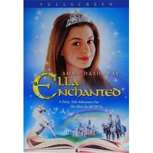 Ella Enchanted (DVD, 2004, Full Screen), Very Good, Anne Hathaway, Hugh Dancy