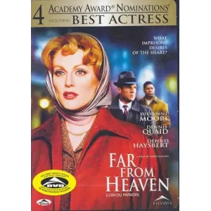Far from Heaven (DVD, 2003, Widescreen), Julianne Moore, Dennis Quaid