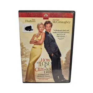 How to Lose a Guy in 10 Days (DVD, 2003, Full Screen), Matthew McConaughey