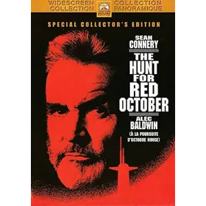 The Hunt for Red October (DVD, 1990, Widescreen), Sean Connery, Alec Baldwin