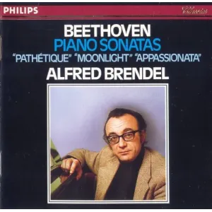 Beethoven Piano Sonatas 8, 14, 23 CD (Beethoven, 1990), Moonlight & Pathetique