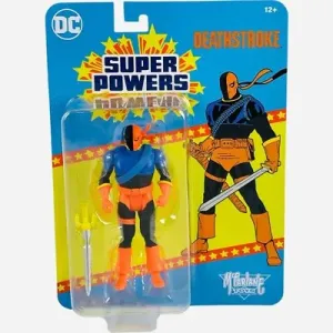 DC Super Powers Deathstroke Action Figure, 5 inch, Orange, 2023 by McFarlane
