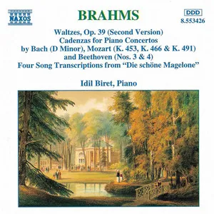 Waltzes and Cadenzas CD (Johannes Brahms, 1995, Various Tracks), UK Import