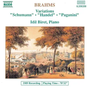 Brahms Variations, Idil Bir (1991), Opp 9 24 35, UK Import CD