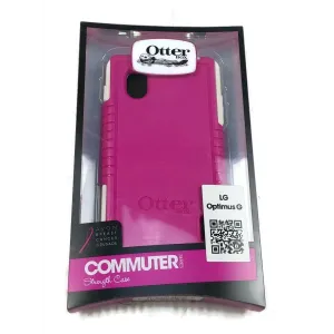 OtterBox Cell Phone Case For LG Optimus G - Pink/White