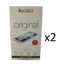 Lot Of 2 Zagg Shield Original Screen Protector For Samsung Galaxy Note 4 Lot Of 2 Zagg Shield Original Screen Protector For Samsung Galaxy Note 4