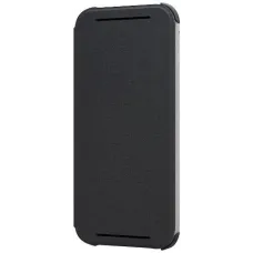 HTC Flip Case For HTC One (M8) - Warm Black