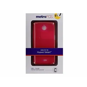 MetroPCS Flexible Gel Case For Huawei Plus H881C / Ace / Valiant Y301 - Pink