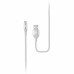 At&t 4 Feet Charge-sync Braided Cable Micro Usb - Grey Silver At&t 4 Feet Charge-sync Braided Cable Micro Usb - Grey Silver