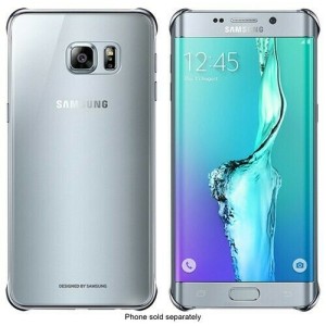 Samsung Galaxy S6 Edge+ Protective Cover Clear/Silver Samsung Galaxy S6 Edge+ Protective Cover Clear/Silver