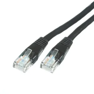 ONN 50 Feet CAT 5E Network Cable - High-Speed Ethernet Connection - Black (New)