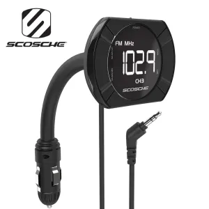 Scosche Fmtd13-sp1 Digital Fm Transmitter With Back Lit Display & Flex-neck 