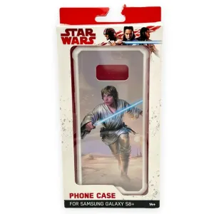 Think GeekStar Wars Luke Case for Samsung Galaxy S8+, Rigid & Stylish  [White]