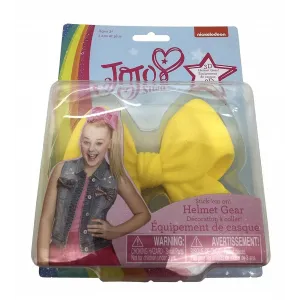 Nickelodeon 016-22546-330 JoJo Siwa Bow Bicycle Helmet Accessory - Yellow
