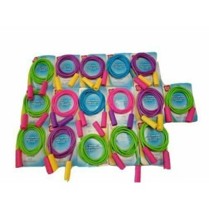 Lot Of 16 Play Day Basic Jump Rope Ages 3+ 7 Foot Long Multicolor