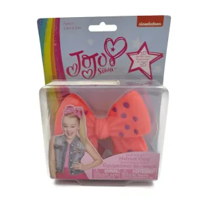 Nickelodeon Jojo Siwa 3d Helmet Gear Bow Accessory Bicycle Helmet Red And Purple