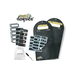 Easy Daysies Magnetic Daily Schedule School Age Kid Billingual English French