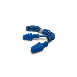 Mccordick Workhorse Metal Detectable Corded Nrr 27 Decibels Earplugs, Blue 