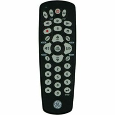 GE 7252 Universal Remote - Controls 3 Devices, Major Brands - Black Model 25039