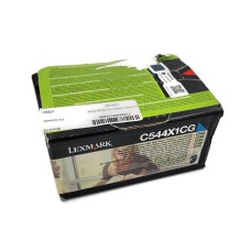 Lexmark C544x1cg Cyan Toner Cartridge Extra High Yield 4k C544 C546