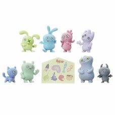 Hasbro 9 Mini Ugly Dolls Super Soft Fuzzy Collectables W/ Surprise