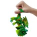 Fingerlings Untamed - Venom Green Horned Dragon W/ Wings Lights Up - Nib Wowwee