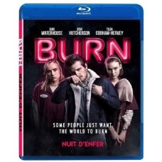 Burn (blu-ray) + Slipcover Josh Hutcherson, Suki Waterhouse, Tilda Cobham-hervey