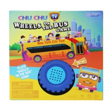 ChuChuTV Wheels On The Bus Musical Spinner Children Matching Board Cardinal Game