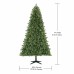 Holiday Time Duncan 7' Pre-lit Quick Set Fir Christmas Tree Green