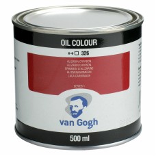 Van Gogh Oil Color, 500ml Can Alizarin Crimson RED 326